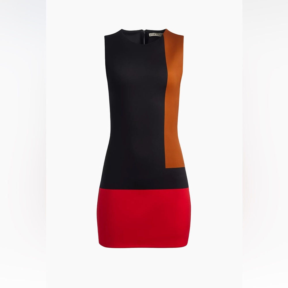 Alice + Olivia color block dress